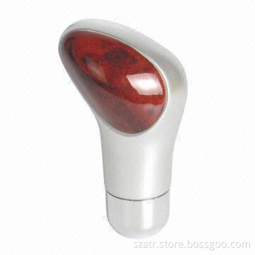 Car Shift Knob, Made of Plastic or Steel Material